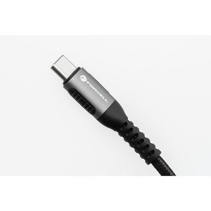 Kabel USB A do Lightning Forcell F-Energy 2,4A 12W Cafule 1,2 m C257 czarny