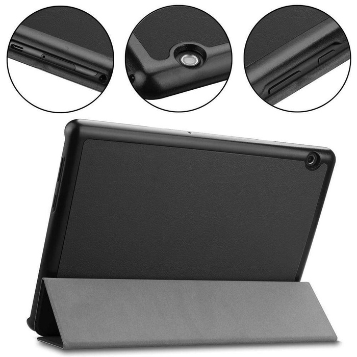 Etui TECH-PROTECT Smartcase Huawei Mediapad M5 Lite 10.1 Black Czarne Case