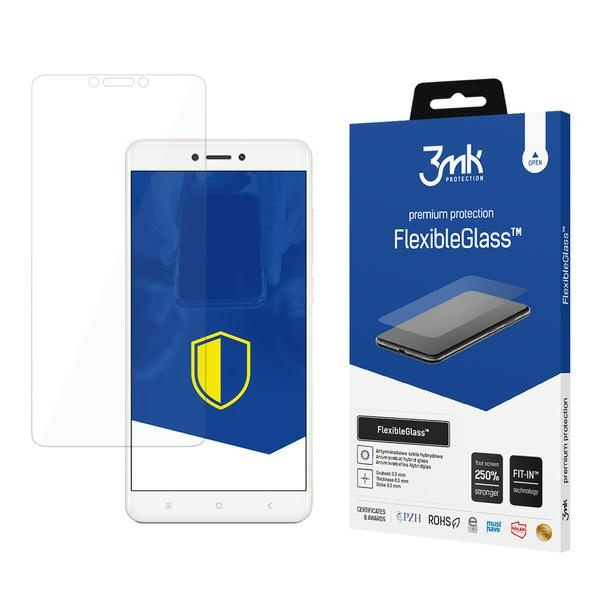 Szkło Hybrydowe 3MK Flexible Glass Xiaomi Redmi Note 4/4X