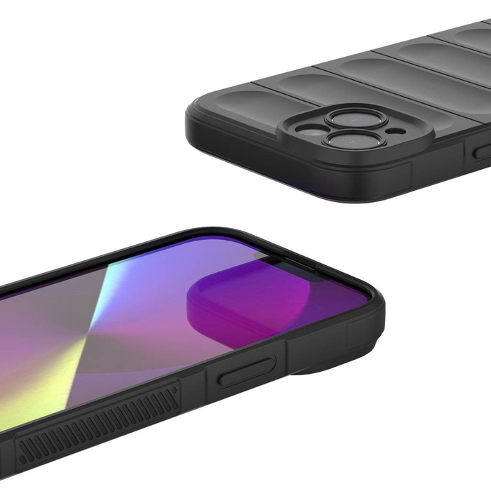 Etui Magic Shield Case Etui Do iPhone 14 Elastyczny Pancerny Pokrowiec Jasnoniebieski Case