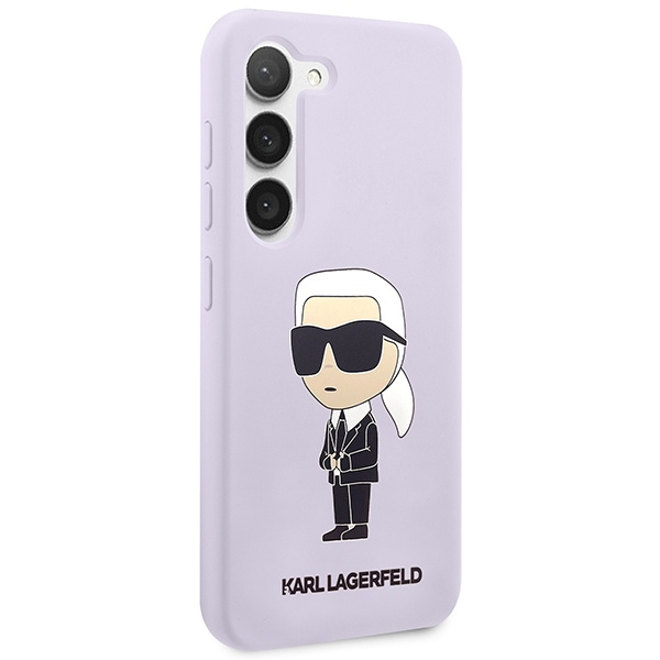 Etui Karl Lagerfeld Silicone Nft Ikonik - Etui Samsung Galaxy S23 (fioletowy) Case