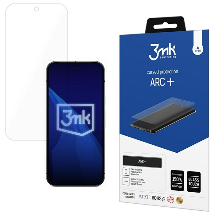 Folia Google Pixel 10/ 10 Pro 3MK ARC+ Fullscreen