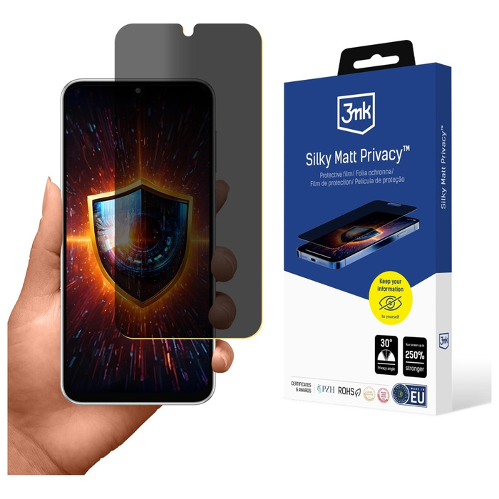 Folia prywatyzująca 3MK Samsung Galaxy M36 Silky Matt Privacy