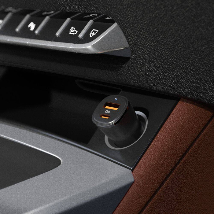 ŁADOWARKA SPIGEN EV482 ARCSTATION ESSENTIAL CAR CHARGER 48W BLACK