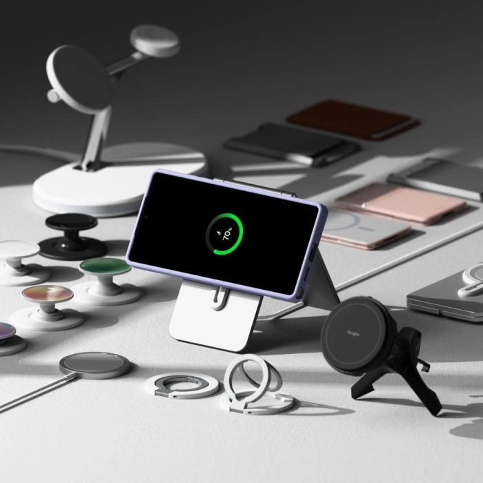 Etui RINGKE SILICONE MAGNETIC MAGSAFE GALAXY S25 ULTRA LAVENDER