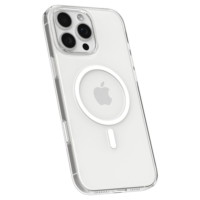 ETUI SPIGEN IPHONE 16 PRO MAX THIN FIT MAG MAGSAFE PRZEZROCZYSTE/BIAŁE