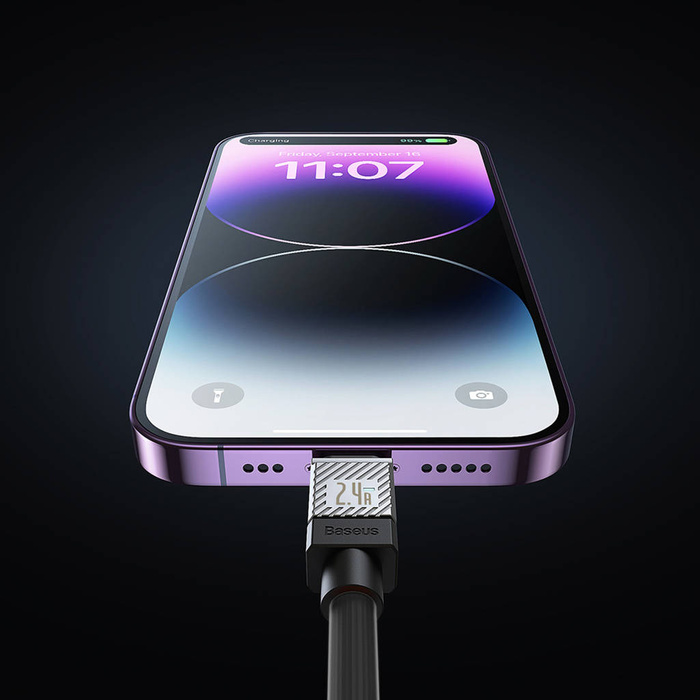 Kabel USB C - Lightning 20W 2m Baseus CoolPlay - czarny