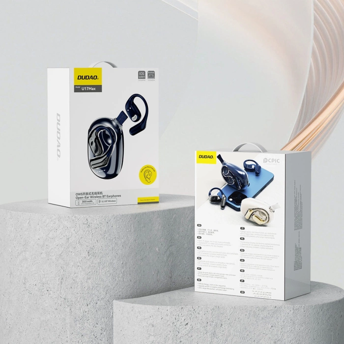 Słuchawka Bluetooth Dudao U17Max OWS - granatowa