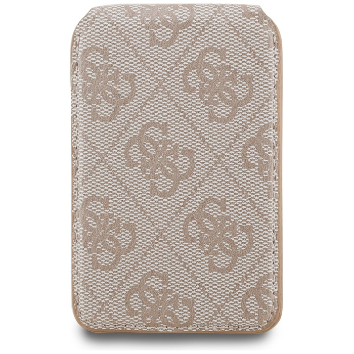 Portfel z lusterkiem Guess 4G Stand &    Mirror Magsafe różowy