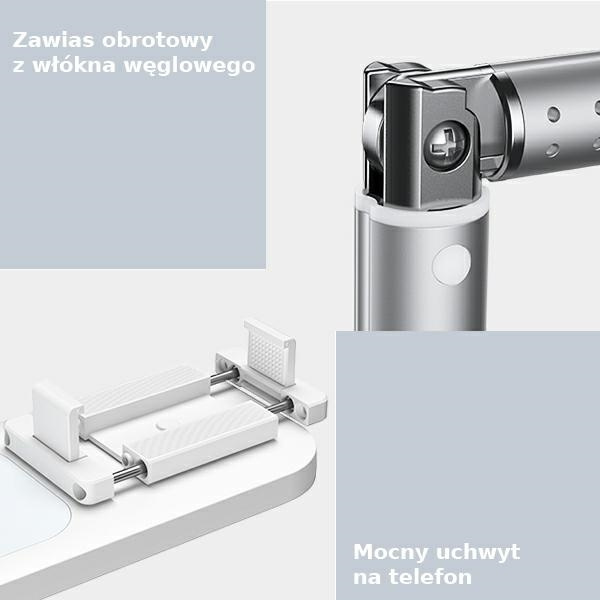 Lampa LED USAMS Multifunkcyjna Live Show Biały