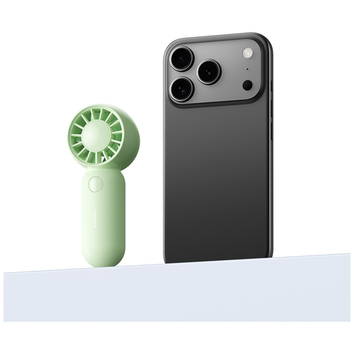 Wiatrak ręczny USAMS Mini Pocket ZB354 Różowy