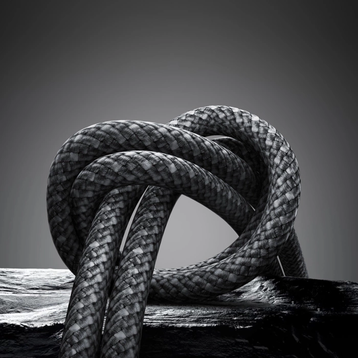 Kabel Joyroom S-A50 Unlimited Series 3A USB-A - Lightning z organizerem magnetycznym 1,2m - szary