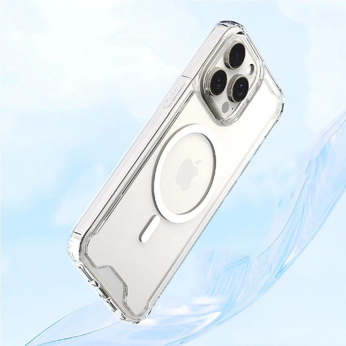 Etui Clear Corner Case MagSafe na iPhone 16 Plus - przezroczyste