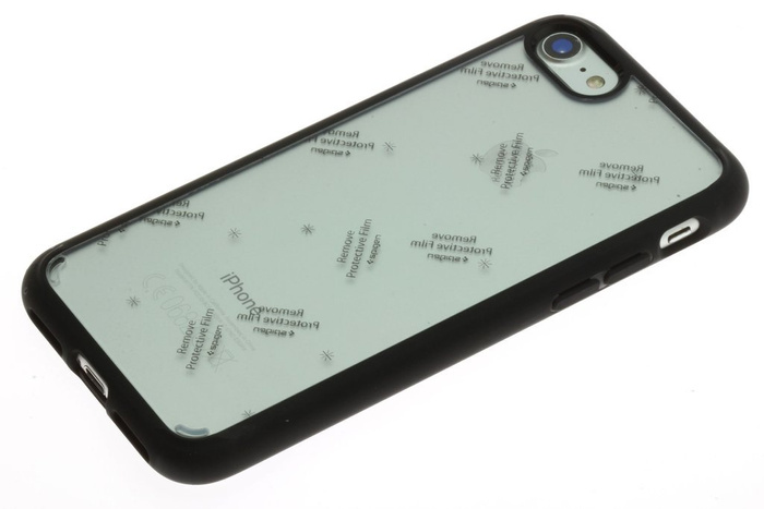 Etui iPhone 7 8 SE 2020 Spigen Ultra Hybrid Black Czarne Case Apple