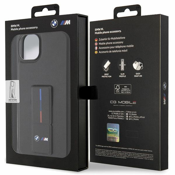 Etui BMW BMHCP14M22GSLK iPhone 14 Plus 6.7" czarny/black hardcase Grip Hot Stamp