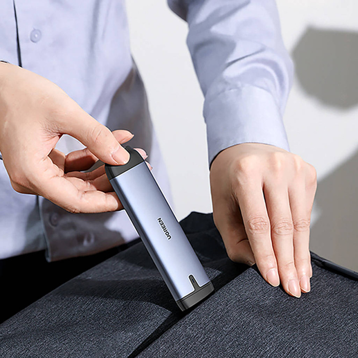 Ugreen kieszeń obudowa dysku M.2 M-Key (USB-C / USB-A 10Gb/s) szary (CM353)