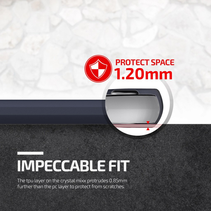 Etui Samsung Galaxy S6 VERUS Crystal Mixx Midnight Black Jak Spigen SGP Pokrowiec