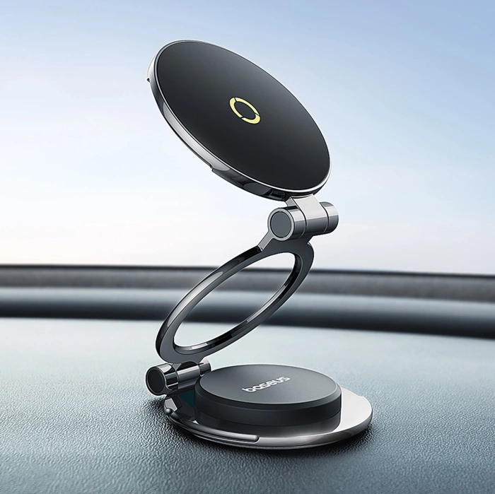 Baseus uchwyt samochodowy MagPro Series II Magnetic Car Mount Stick-on Version czarny