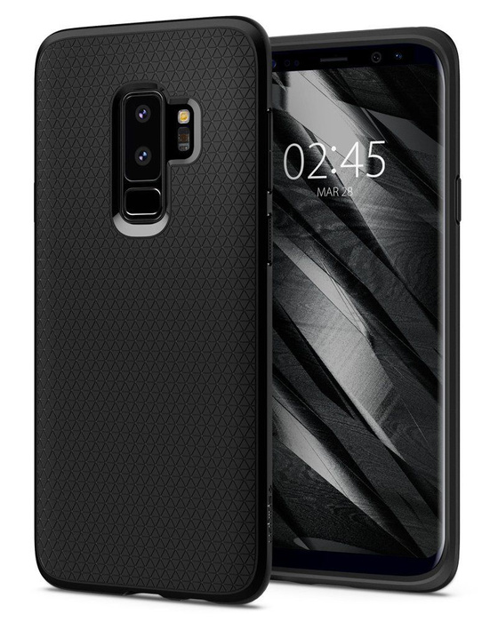 Etui Spigen Galaxy S9+ Plus Liquid Air Matte Black Case Samsung
