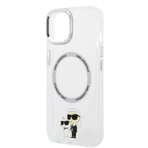Etui Karl Lagerfeld Klhmp14mhnkcit Iphone 14 Plus 6,7" Hardcase Transparent Iconic Karl&choupette Magsafe Case