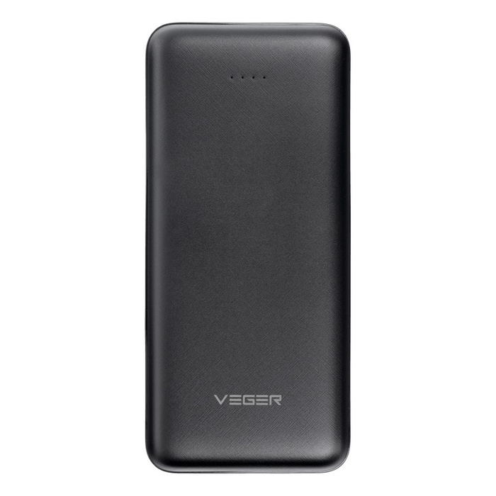 VEGER powerbank 20000 mAh 2A A20 (W2015) czarny EOL