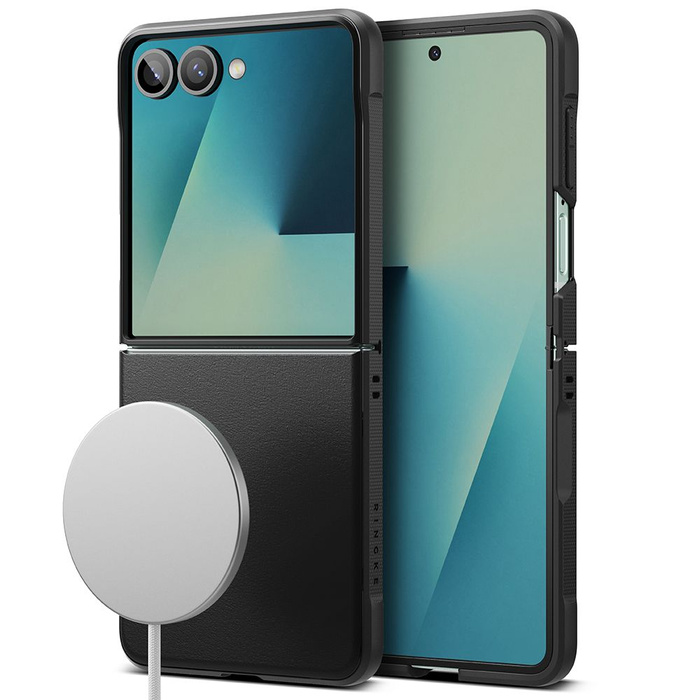 ETUI RINGKE SAMSUNG GALAXY Z FLIP 7 ONYX MAGNETIC MAGSAFE CZARNE