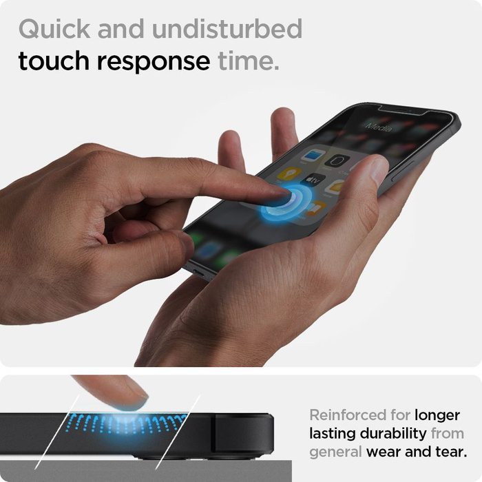 Szkło Hartowane SPIGEN Glas.tr Slim iPhone 12 Mini