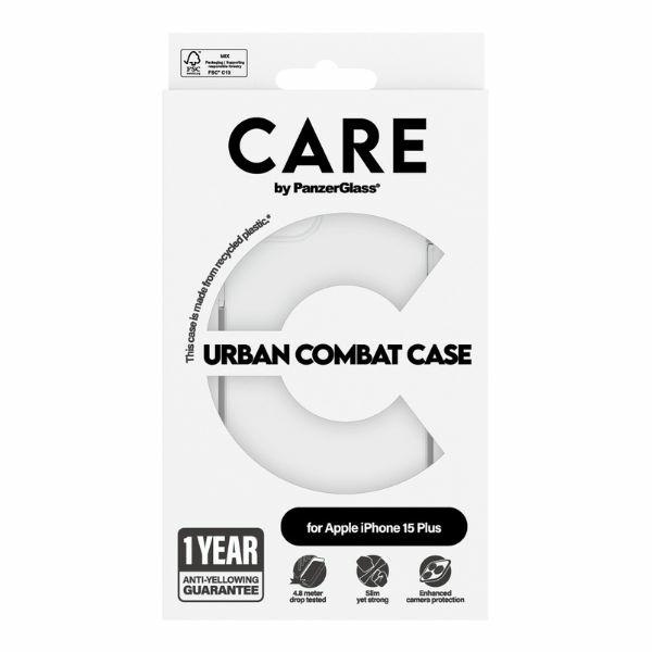 CARE by PanzerGlass Urban Combat Case iPhone 15 Plus 6,7"  przezroczysty/transparent 1423