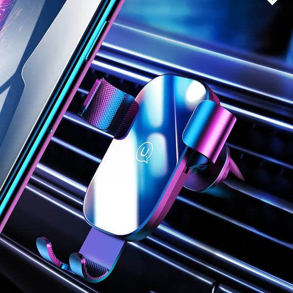 USAMS Uchwyt do kratki wentylacyjnej nawiewu Gravity czarny