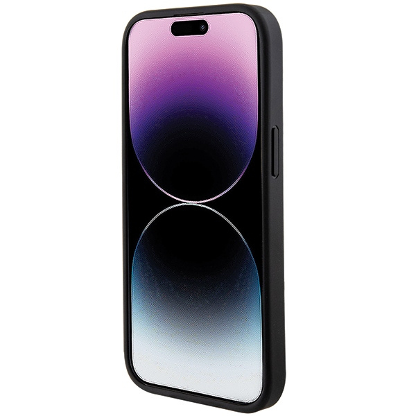 Etui Guess GUHCP15SG4GLGR iPhone 15 / 14 / 13 6.1" szary/grey hardcase 4G Stripe Collection Case