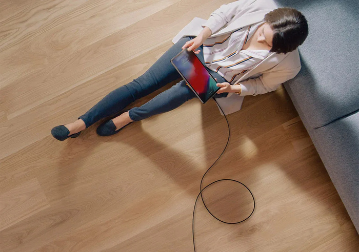 VEGER kabel Typ C do Typ C PD 5A 100W CC02 1,5 m czarny 