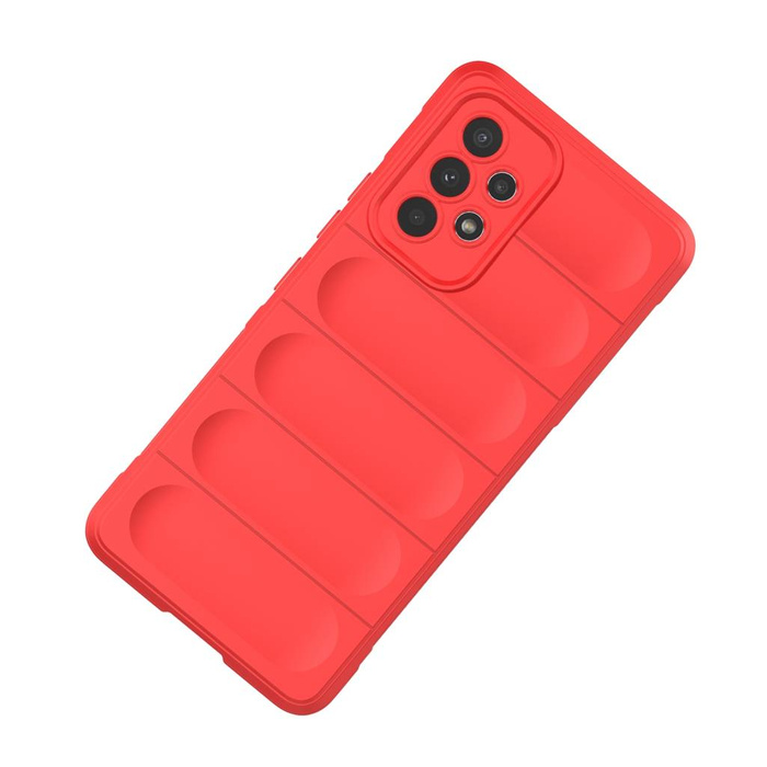 Magic Shield Case etui do Samsung Galaxy A53 5G elastyczny pancerny pokrowiec ciemnoniebieski