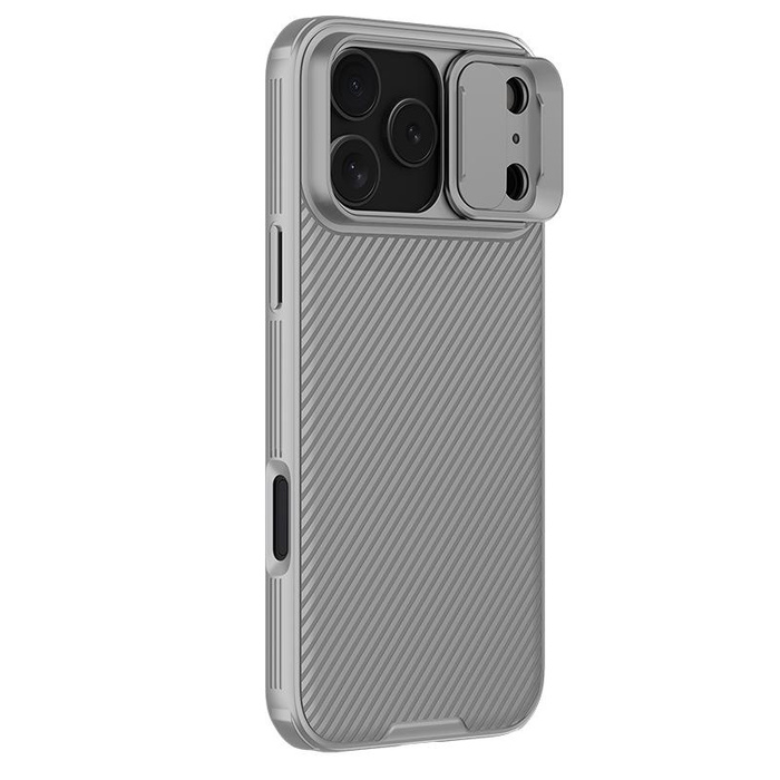 NILLKIN CAMSHIELD PRO IPHONE 17 PRO MAX TITANIUM GRAY / SZARY