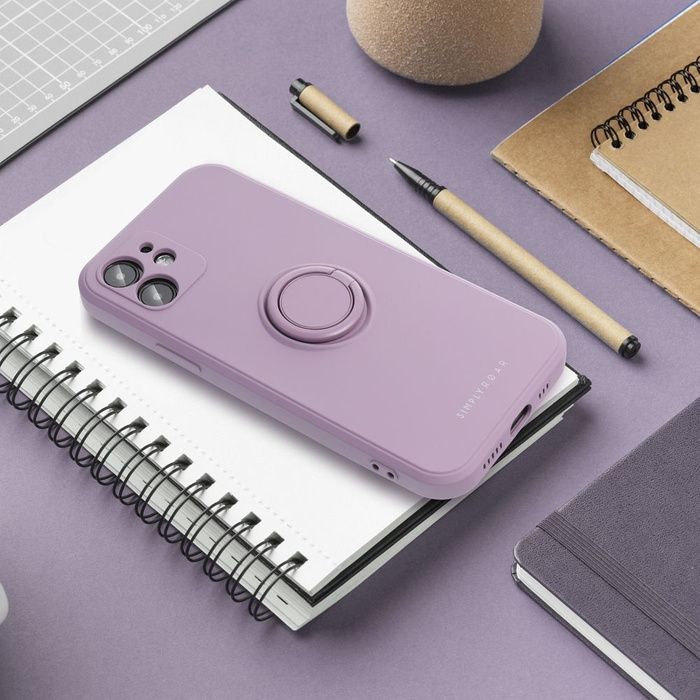 ROAR futerał AMBER CASE do SAMSUNG A14 5G Fioletowy