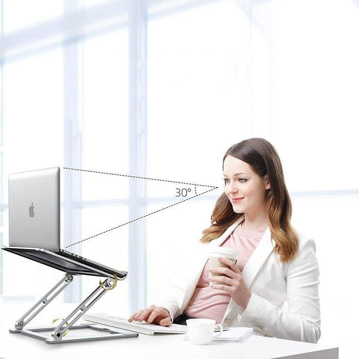 PODSTAWKA TECH-PROTECT PRODESK UNIVERSAL LAPTOP STAND SILVER