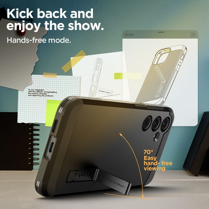 Etui Spigen Tough Armor Samsung Galaxy A55 5g Black Case