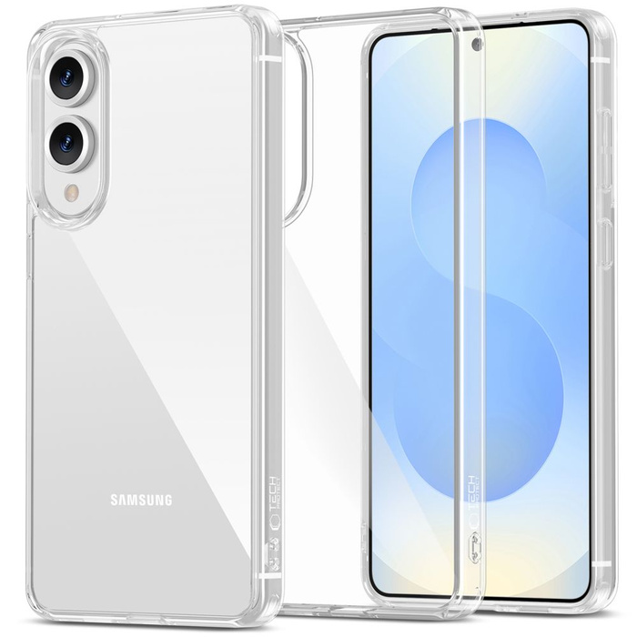 Etui TECH-PROTECT FLEXAIR HYBRID GALAXY S25 EDGE CLEAR