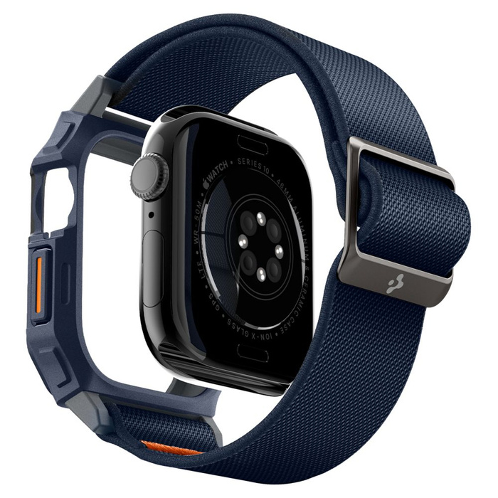 PASEK SPIGEN LITE FIT ”PRO” APPLE WATCH 10 (46 MM) NAVY BLUE