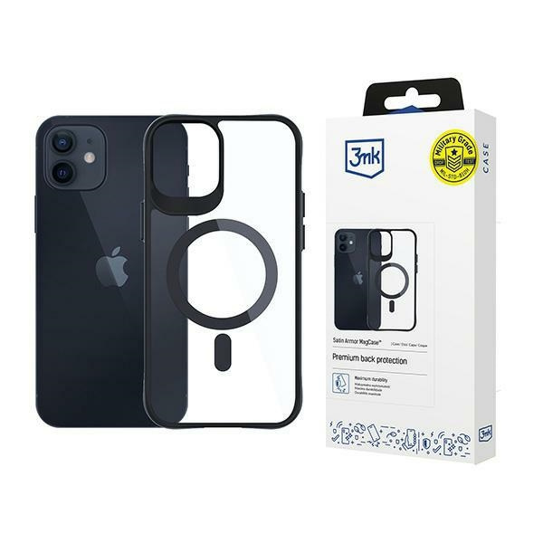 Etui 3MK Satin Armor MagCase iPhone 12/12 Pro 6.1"