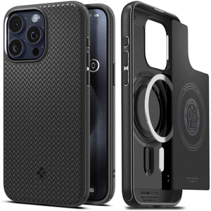 Etui Spigen Mag Armor iPhone 15 Pro Matte Black