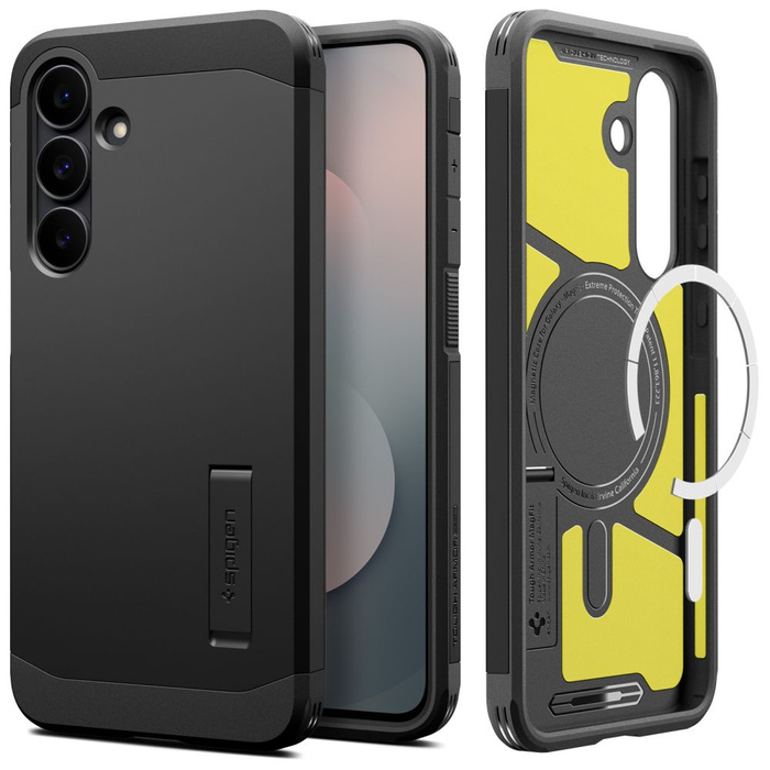 ETUI SPIGEN SAMSUNG GALAXY S25 FE TOUGH ARMOR MAG MAGSAFE BLACK