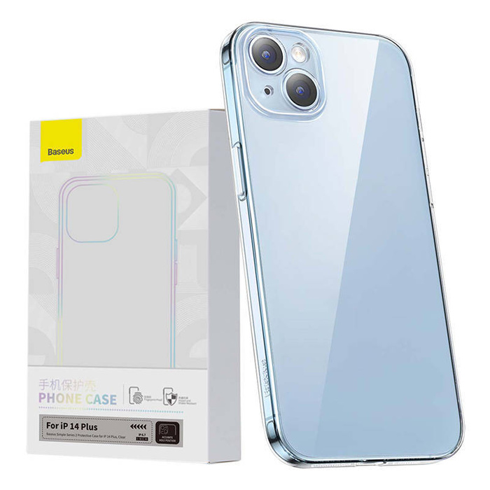 Etui Przeźroczyste Etui Baseus Simple do iPhone 14 Plus Case