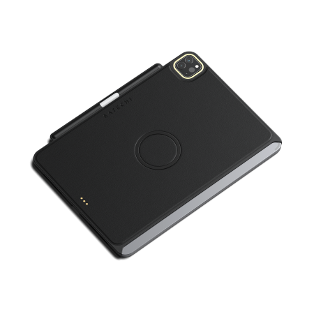 Satechi Vegan-Leather Magnetic Case - magnetyczna obudowa ochronna z uchwytem na Apple Pencil wykonana ze skóry wegańskiej do iPad Pro 11" 1/2/3(M1)/4(M2)G oraz iPad Air 4/5(M1)/6(M2)G (black)