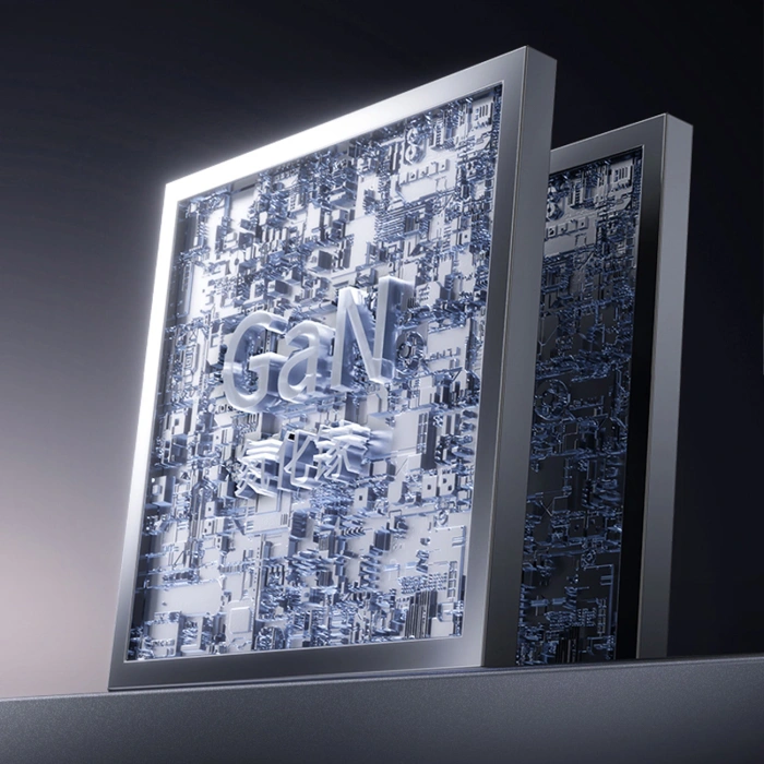 Ładowarka sieciowa Dudao A28PCEU PD 45W GaN 2xUSB-C z kablem USB-C - czarna