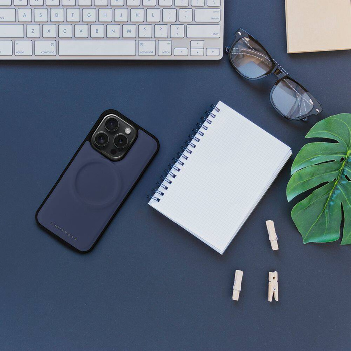 ROAR futerał MAG MORNING do IPHONE 14 Plus Granatowy