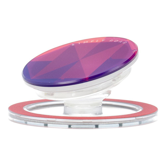 ROAR ACRYLIC POP TOK kompatybilny z MagSafe Fiolet / Czerwony