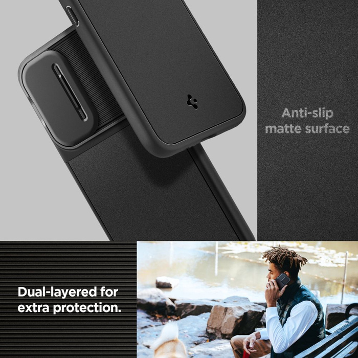 Etui SPIGEN Optik Armor Galaxy A54 5G Black