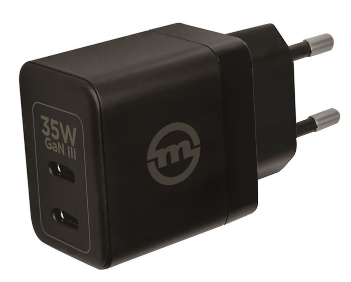 Mobile Origin 35W GaN III Super Charger Dual USB-C, black