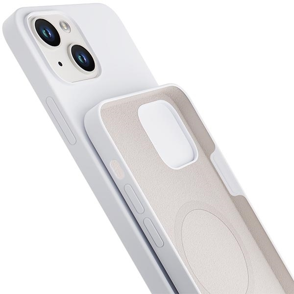 Etui 3MK Hardy Case iPhone 13 6,1" biały/starlight white MagSafe