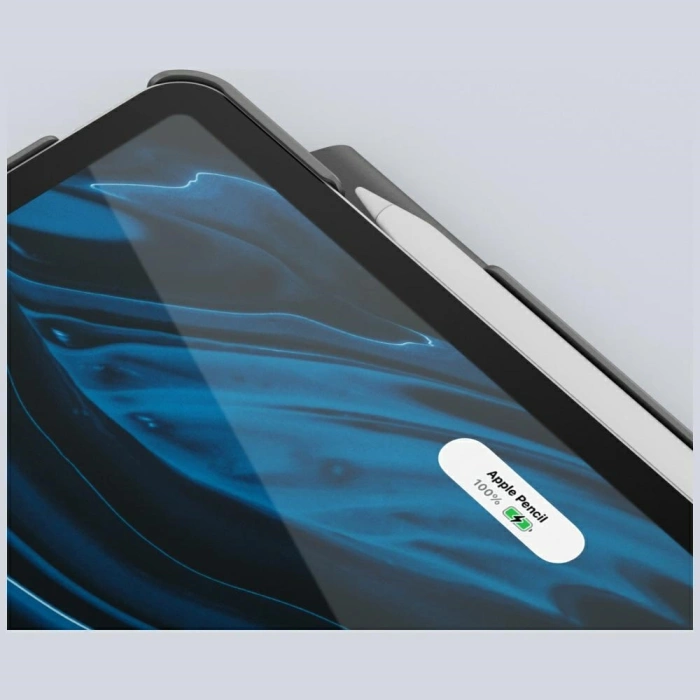 Etui UNIQ Rovus Snapmount Magnetic 360   Rotating Detachable do iPad Air 11" (M2/M3) / iPad Air 10.9" (2022/2020) szary